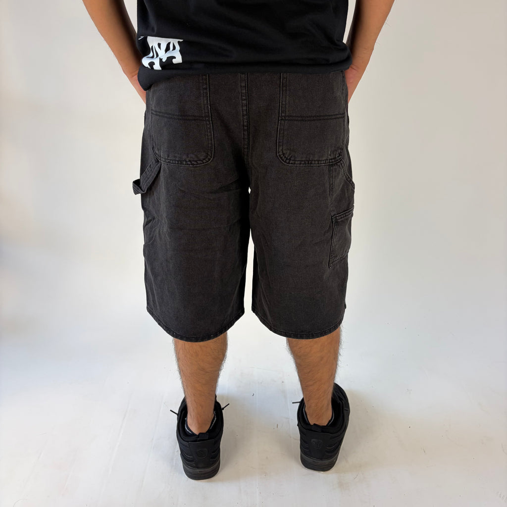 Black Carpenter Baggy Shorts