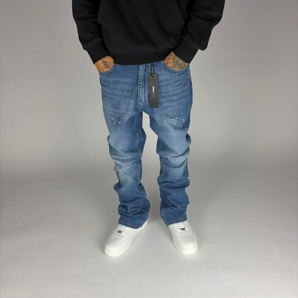 Blue Fashion Nova Flare Jeans
