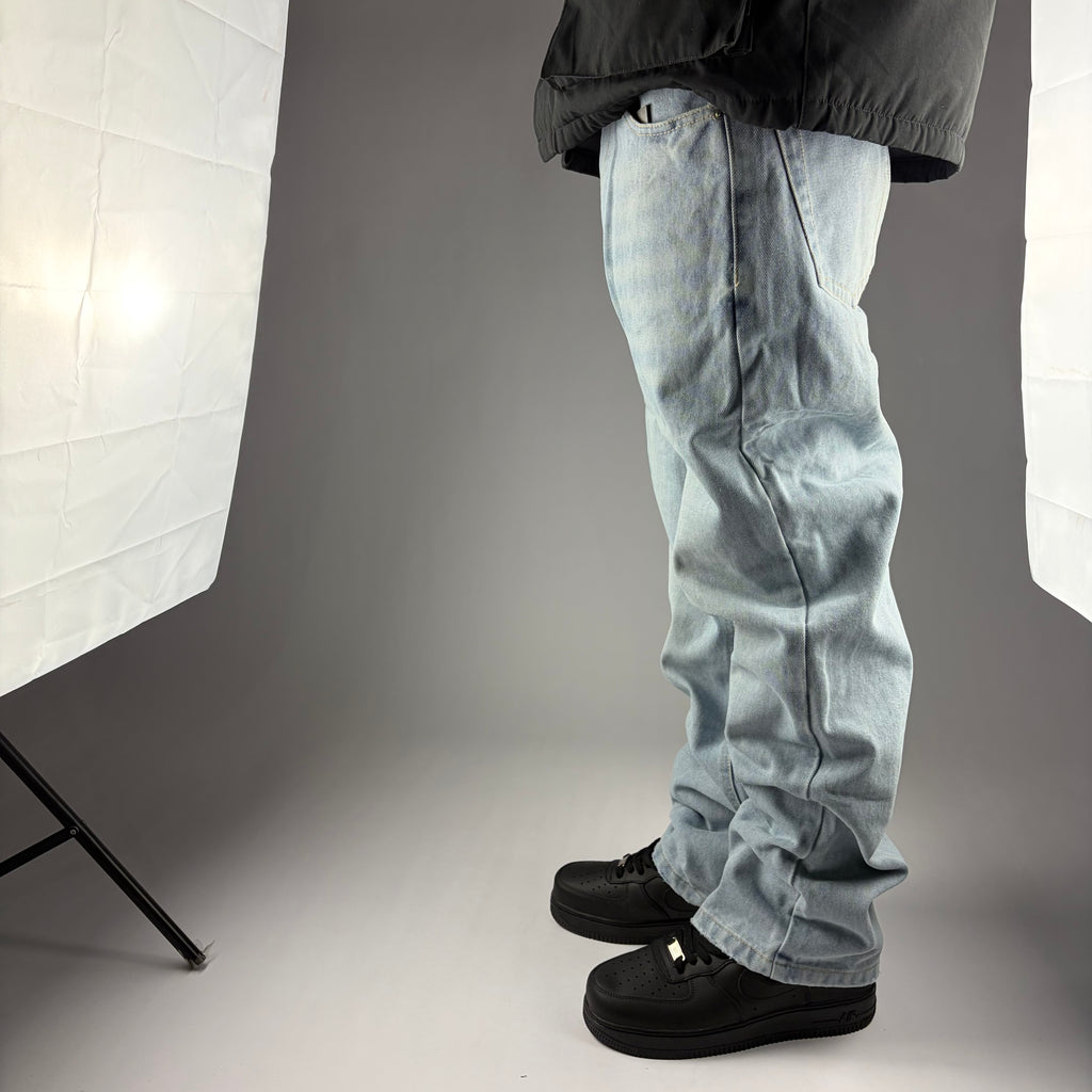 Light Blue Haze Straight Jeans