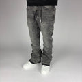 Grey Fashion Nova Flare Jeans