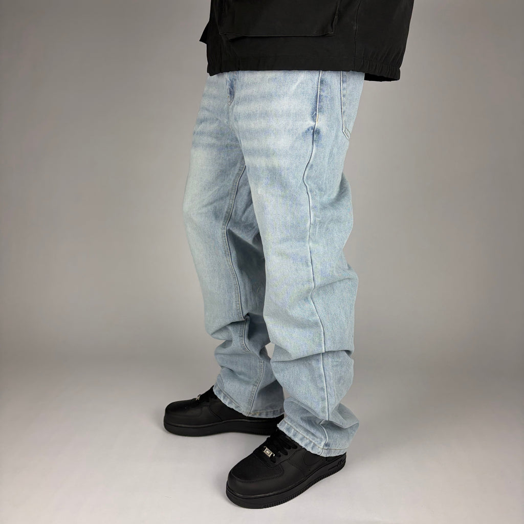 Light Blue Haze Straight Jeans