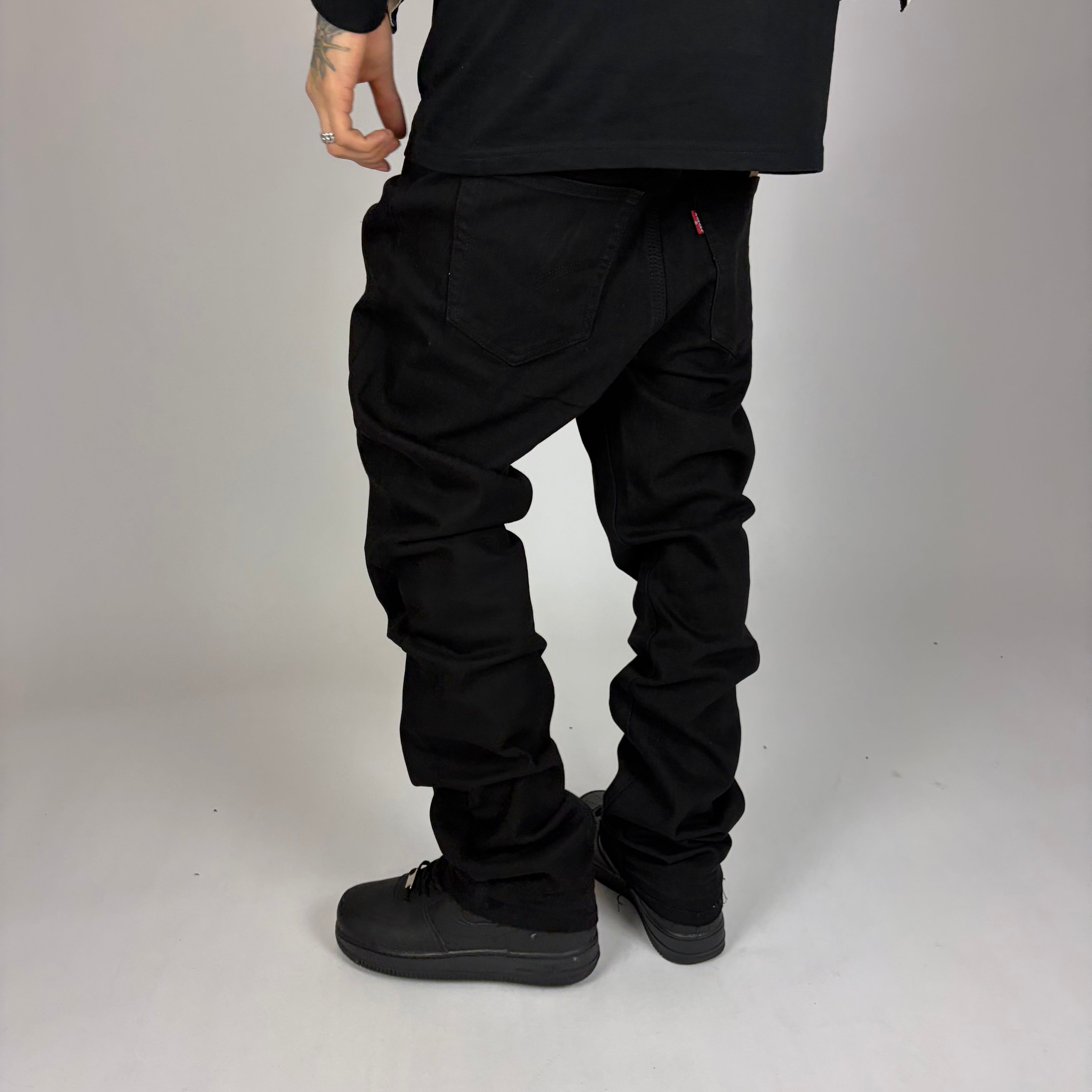 Black Flare Jeans