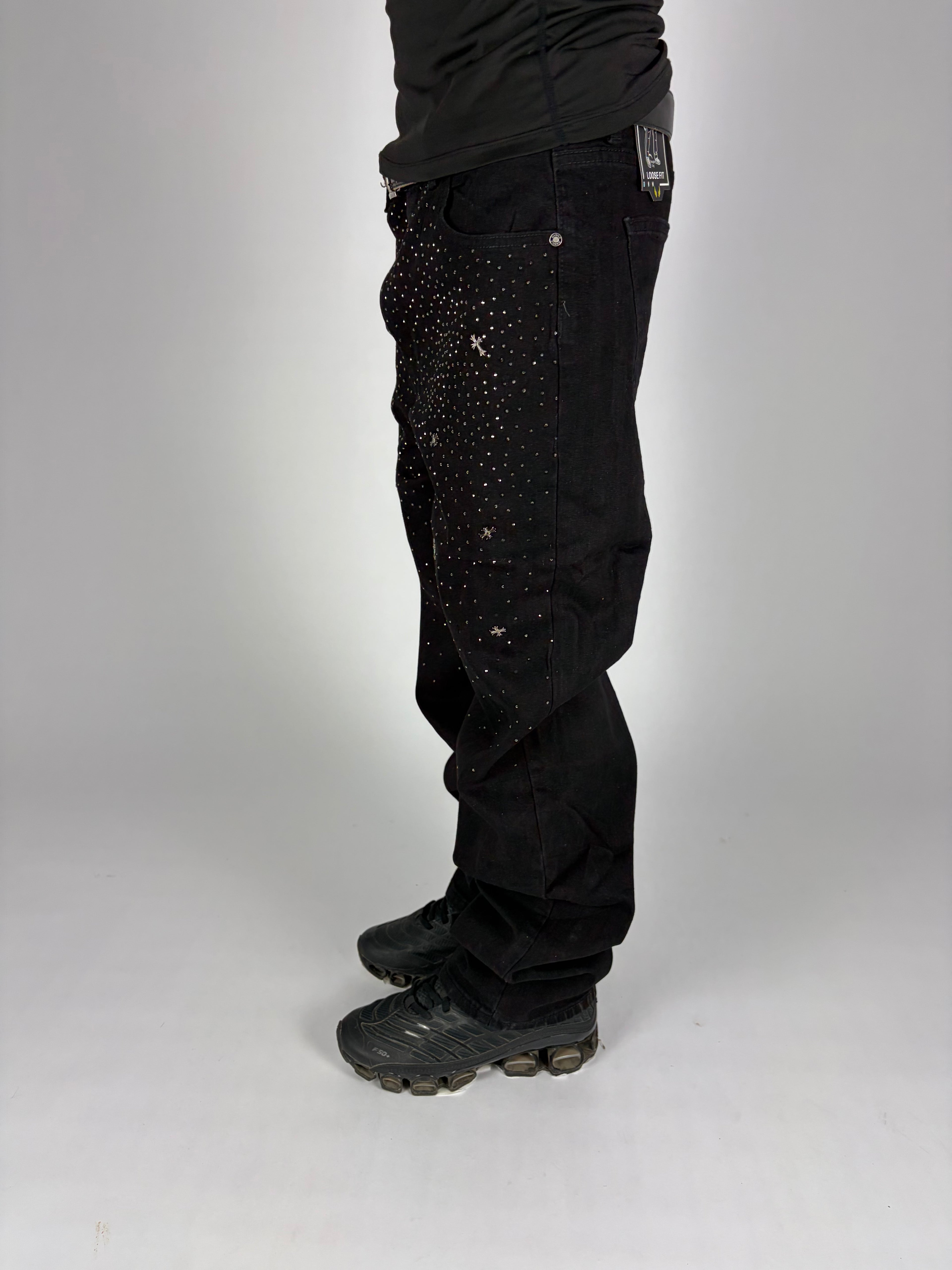 Night Cross Loose Fit Jeans