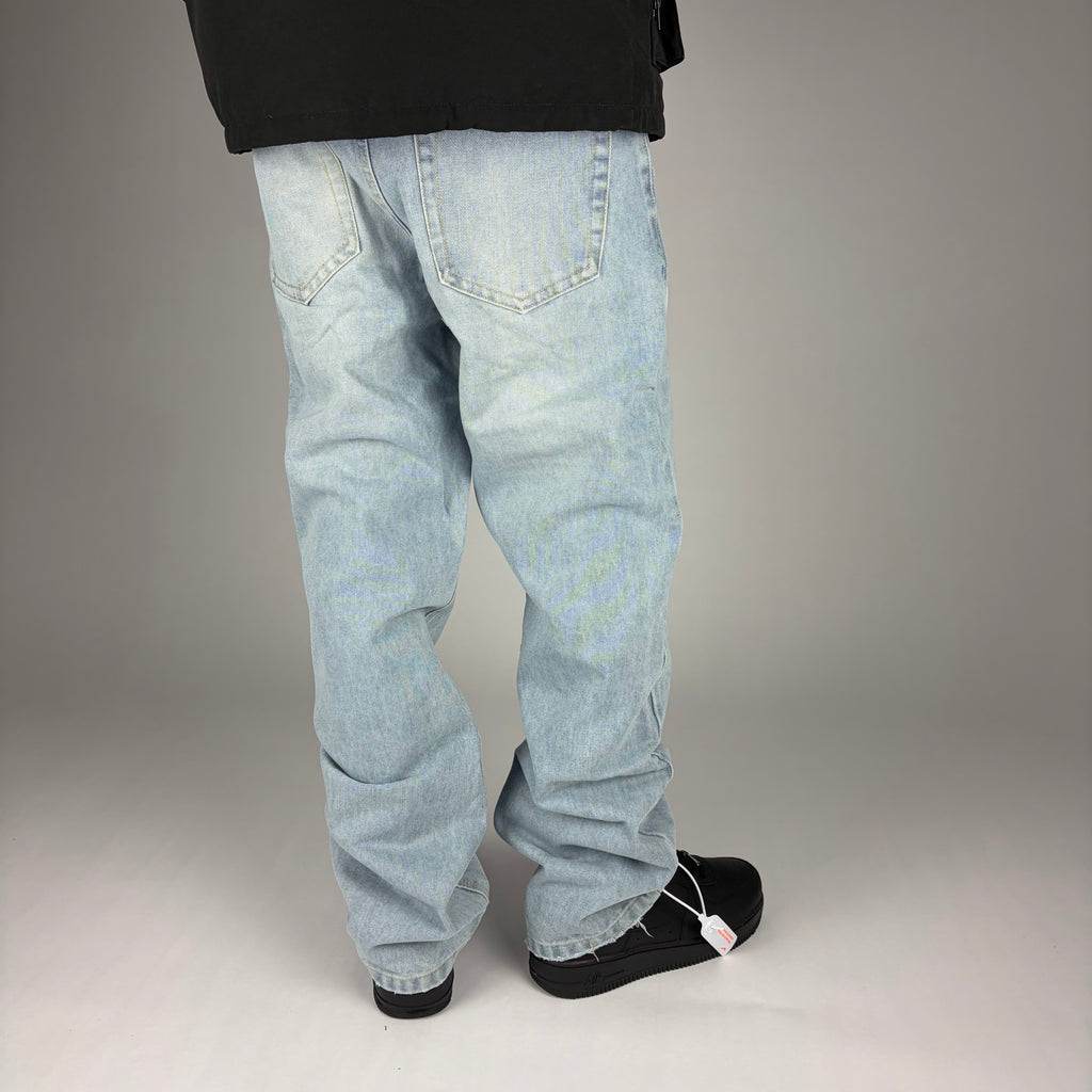 Light Blue Haze Straight Jeans