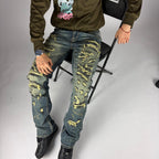 Wasted Flare Jeans