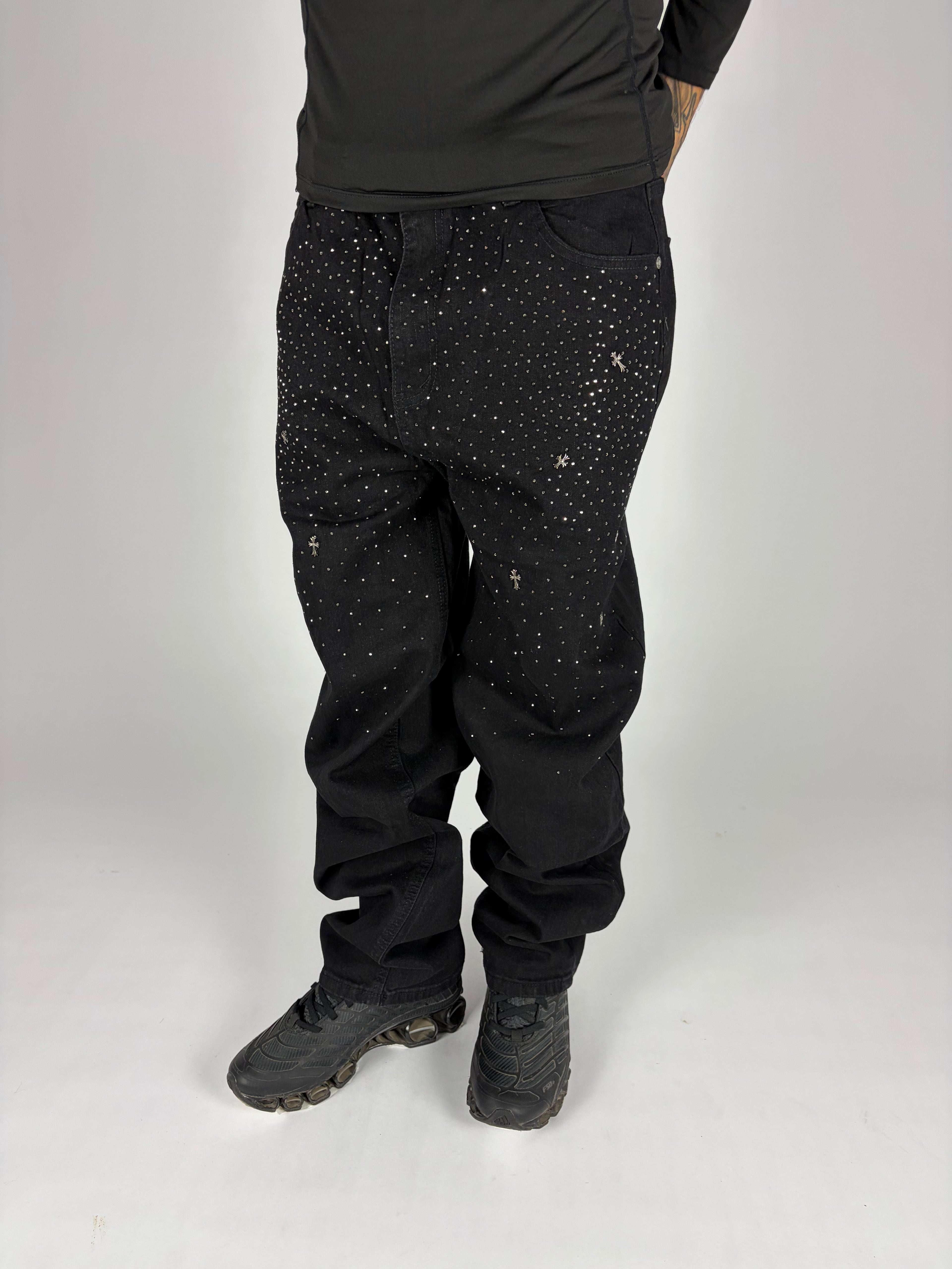 Night Cross Loose Fit Jeans