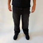 Black Carpenter Baggy Jeans