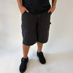 Black Carpenter Baggy Shorts
