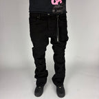 Black Fashion Nova Flare Jeans