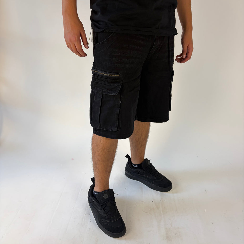 All Black Shorts