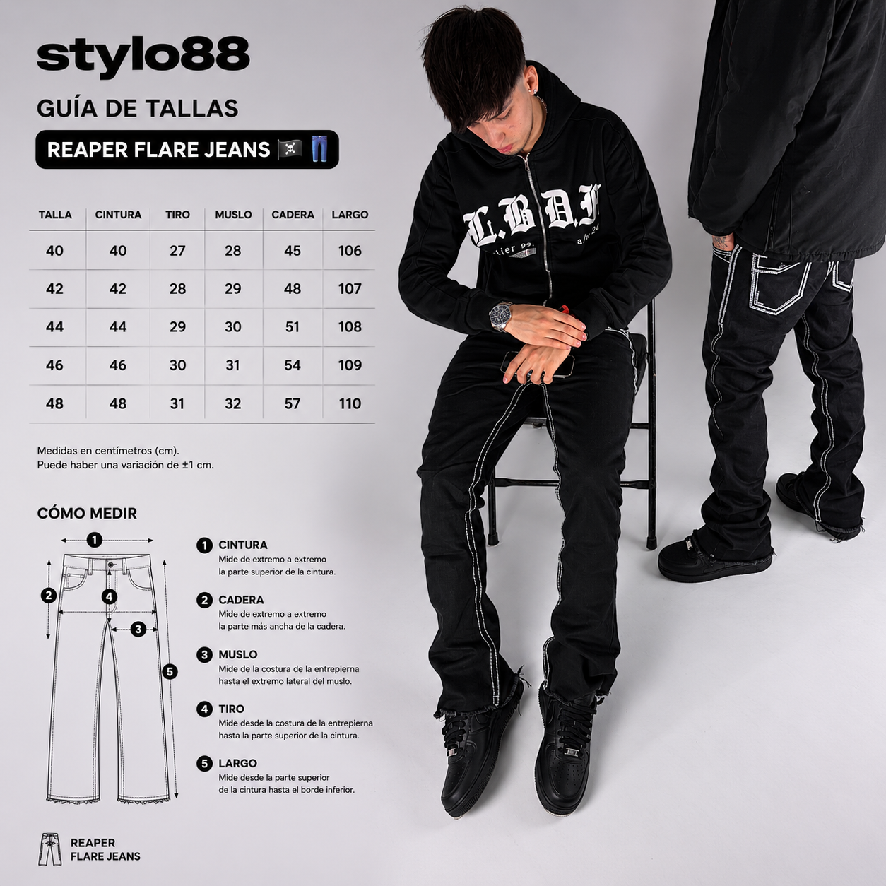 Reaper Flare Jeans