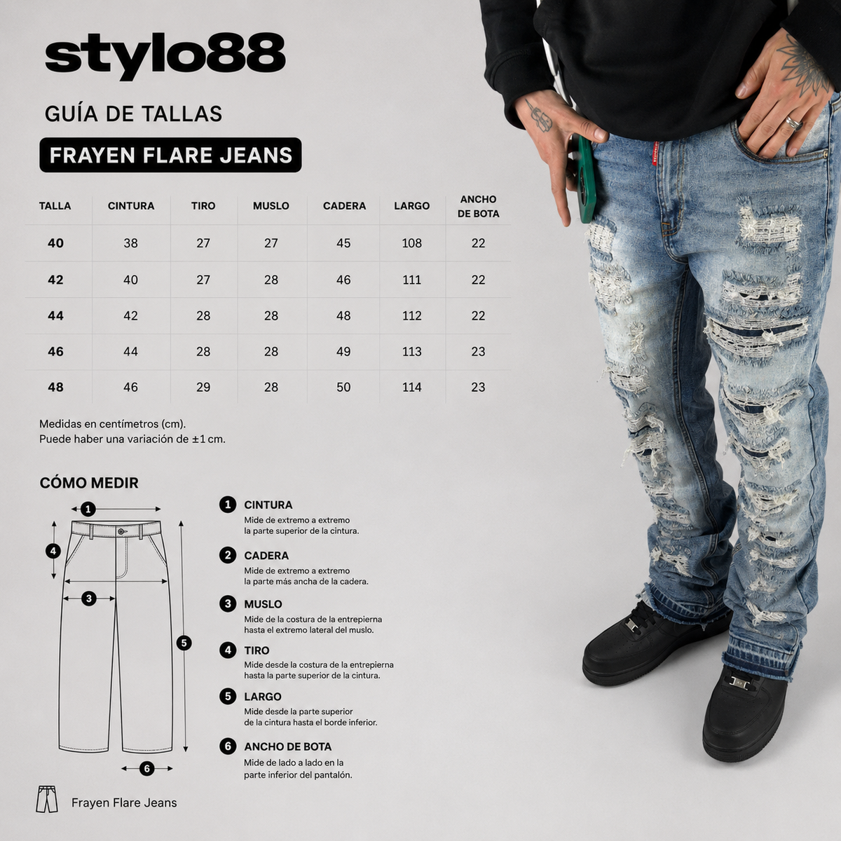 Frayen Flare Jeans