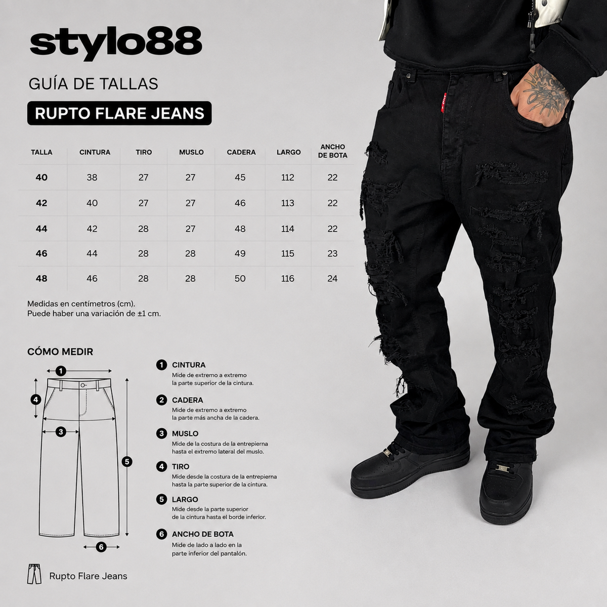 Rupto Flare Jeans