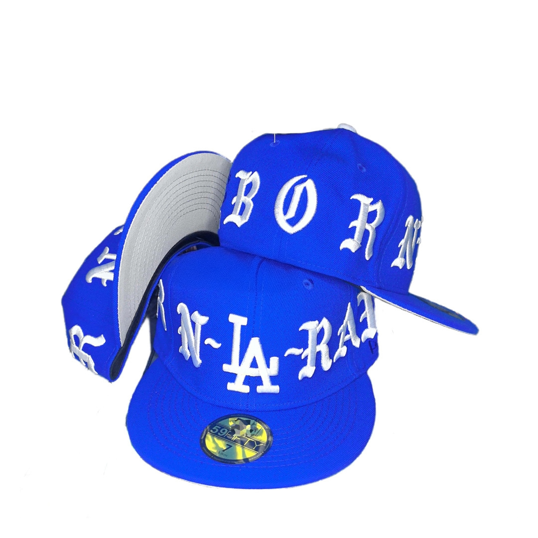 Jockey Los Angeles 59Fifty Blue & White Design New Era