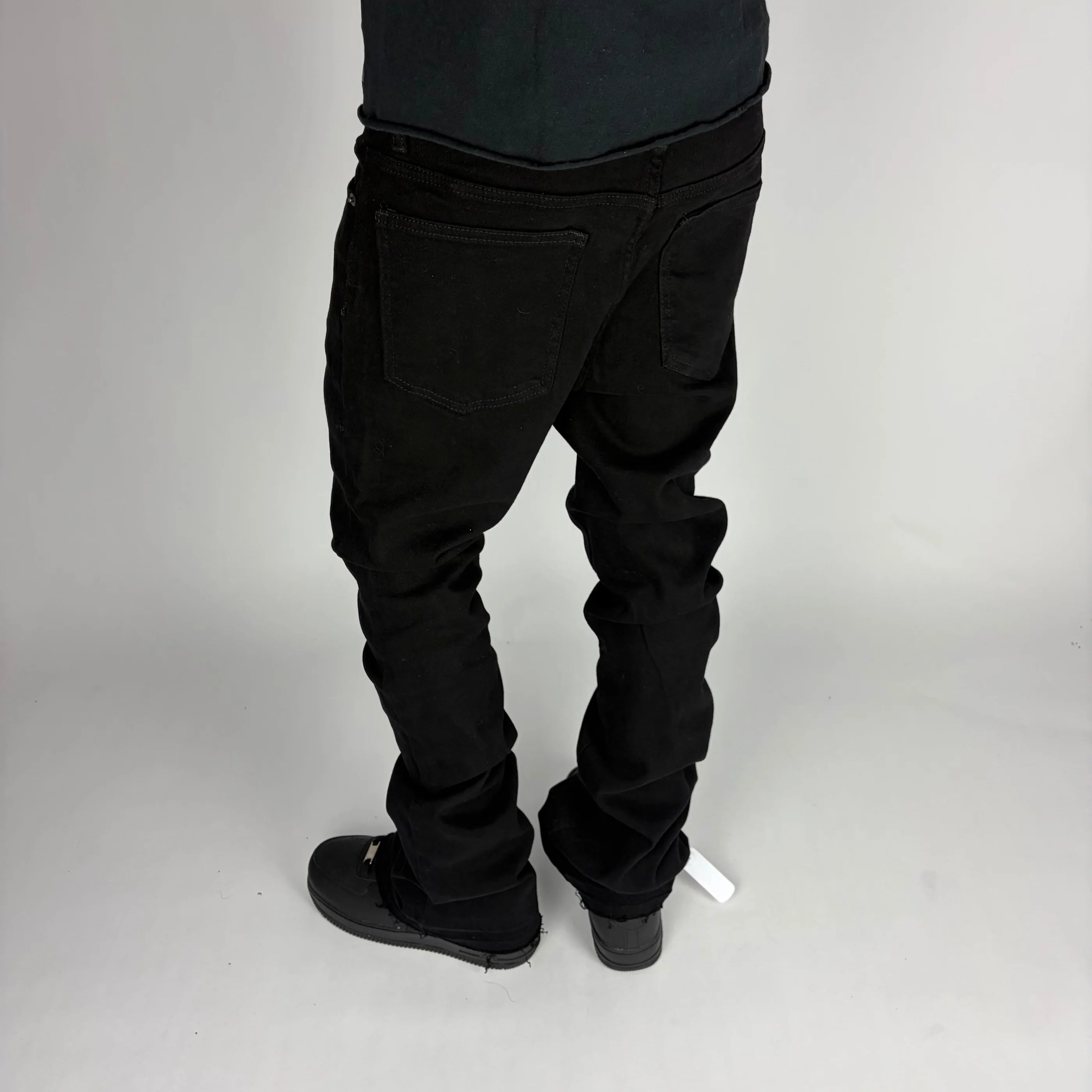 Black Fashion Nova Flare Jeans hombre Stylo 88, vista adicional — denim streetwear Chile