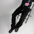 Black Fashion Nova Flare Jeans hombre Stylo 88, vista adicional — denim streetwear Chile