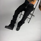 Black Fashion Nova Flare Jeans hombre Stylo 88, vista adicional — denim streetwear Chile