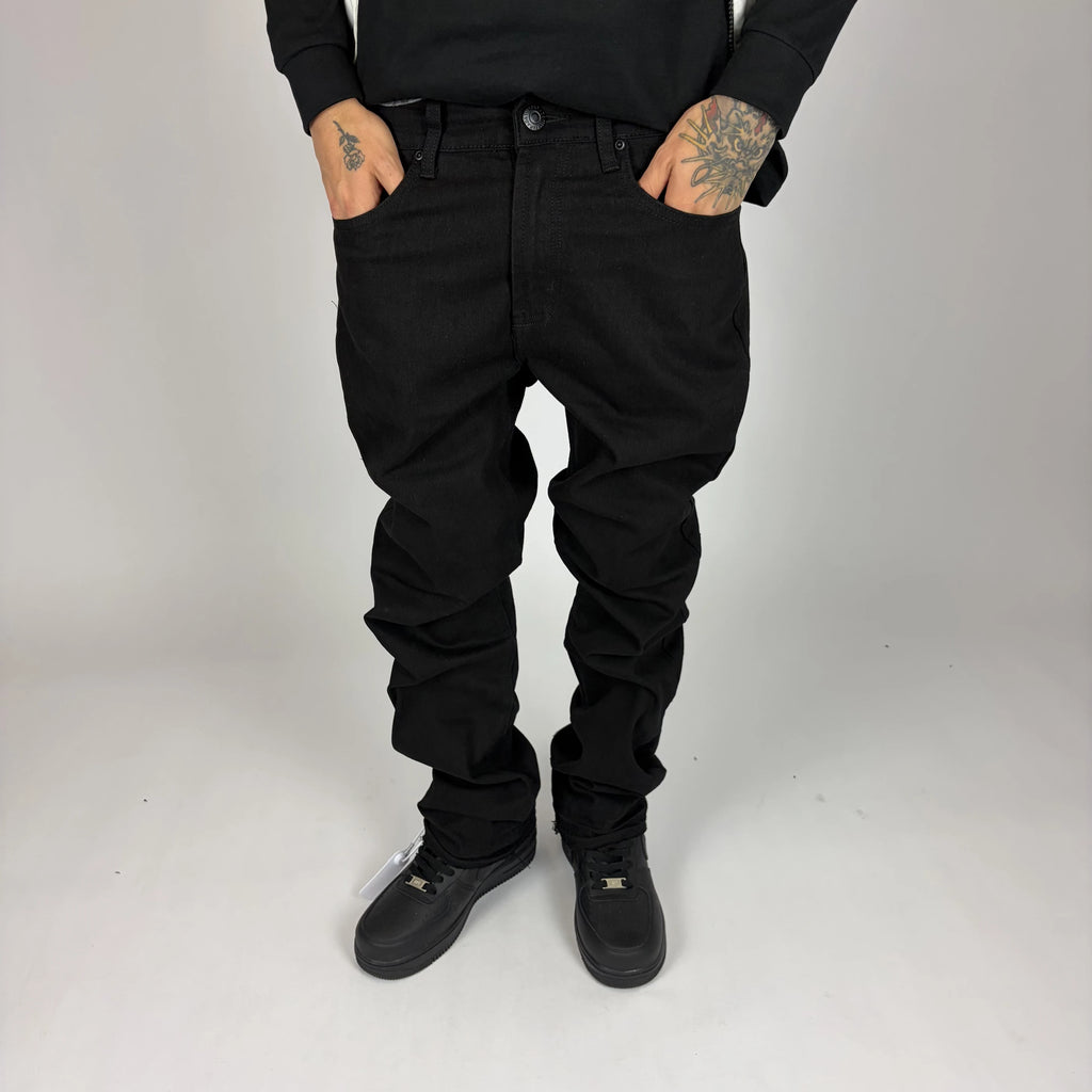 Black Flare Jeans frontal