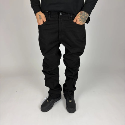 Black Flare Jeans frontal