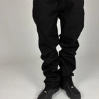 Black Flare Jeans lateral
