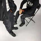 Black Skinny Jeans hombre Stylo 88, vista trasera con detalle de bolsillos — denim streetwear Chile