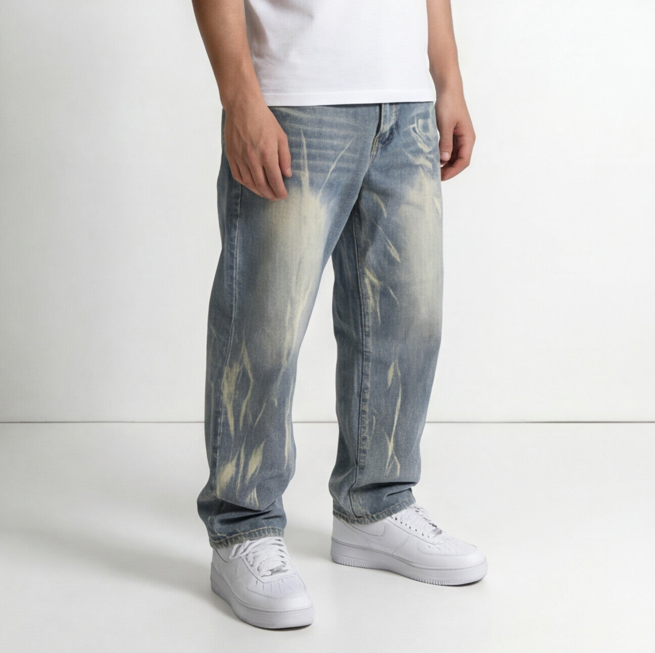 Frozen Loose Fit Jeans