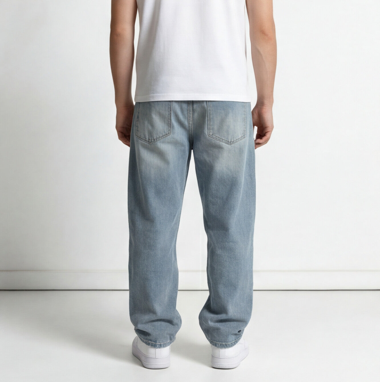 Light Blue Baggy Jeans