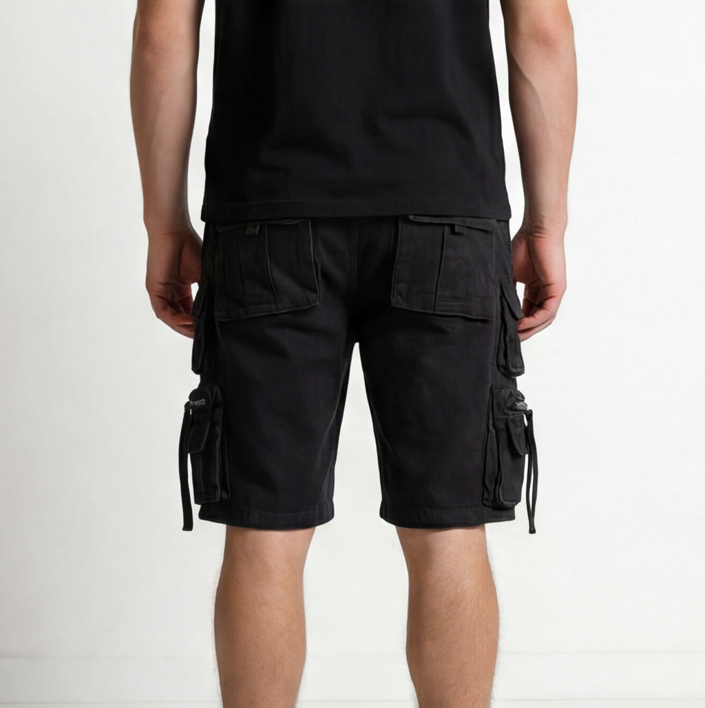 Black Carpenter Shorts