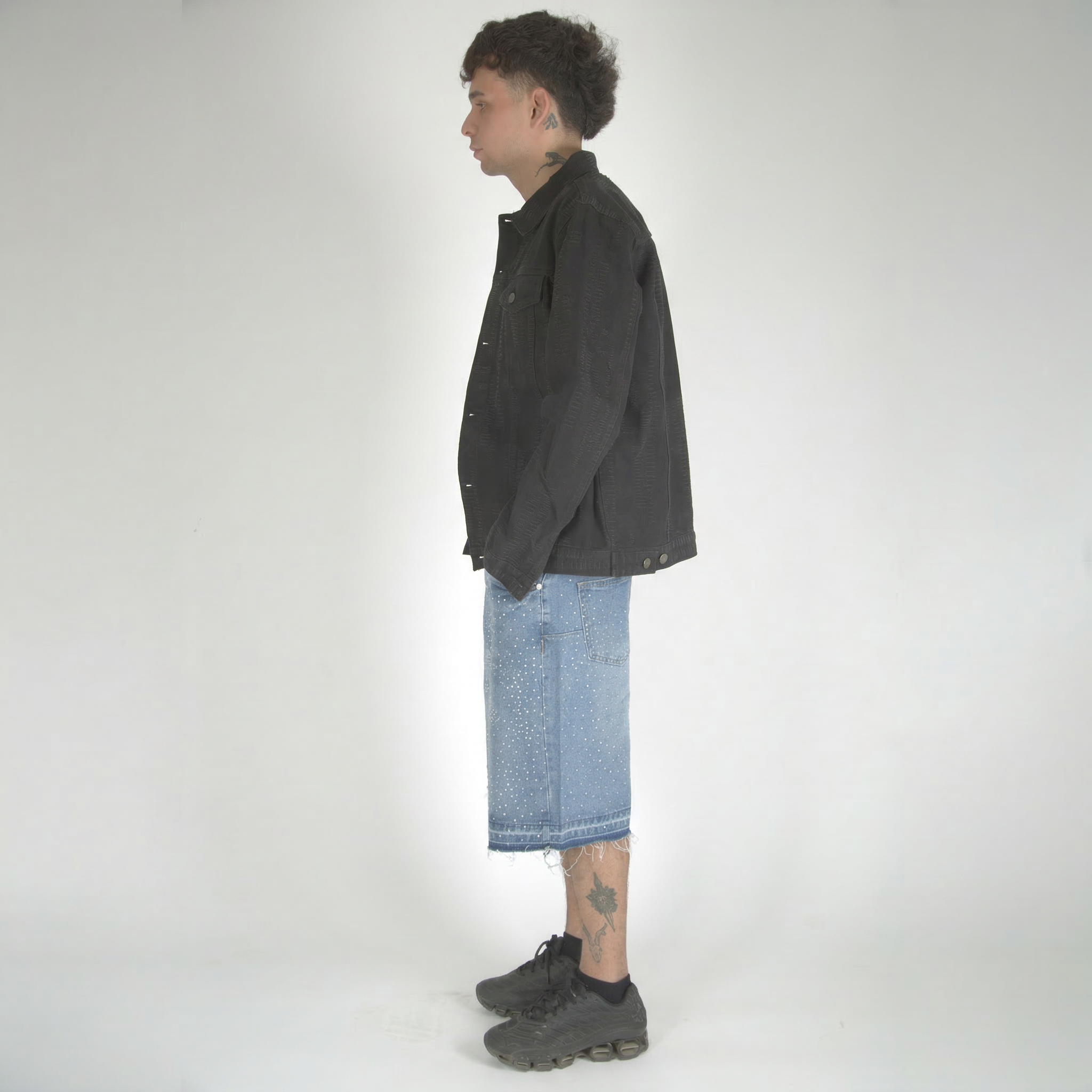 Sacred Blue Baggy Shorts