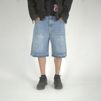 Sacred Blue Baggy Shorts
