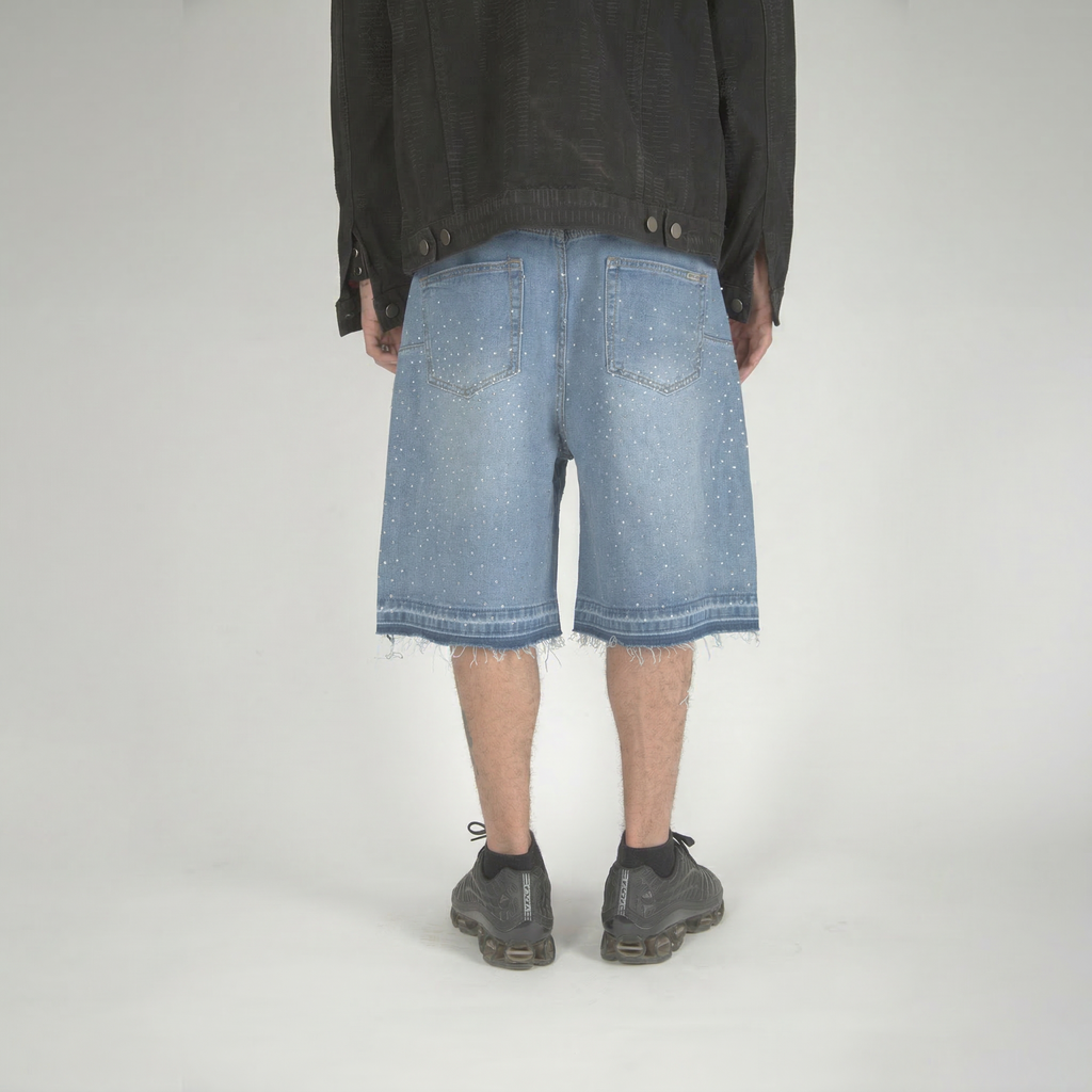 Sacred Blue Baggy Shorts