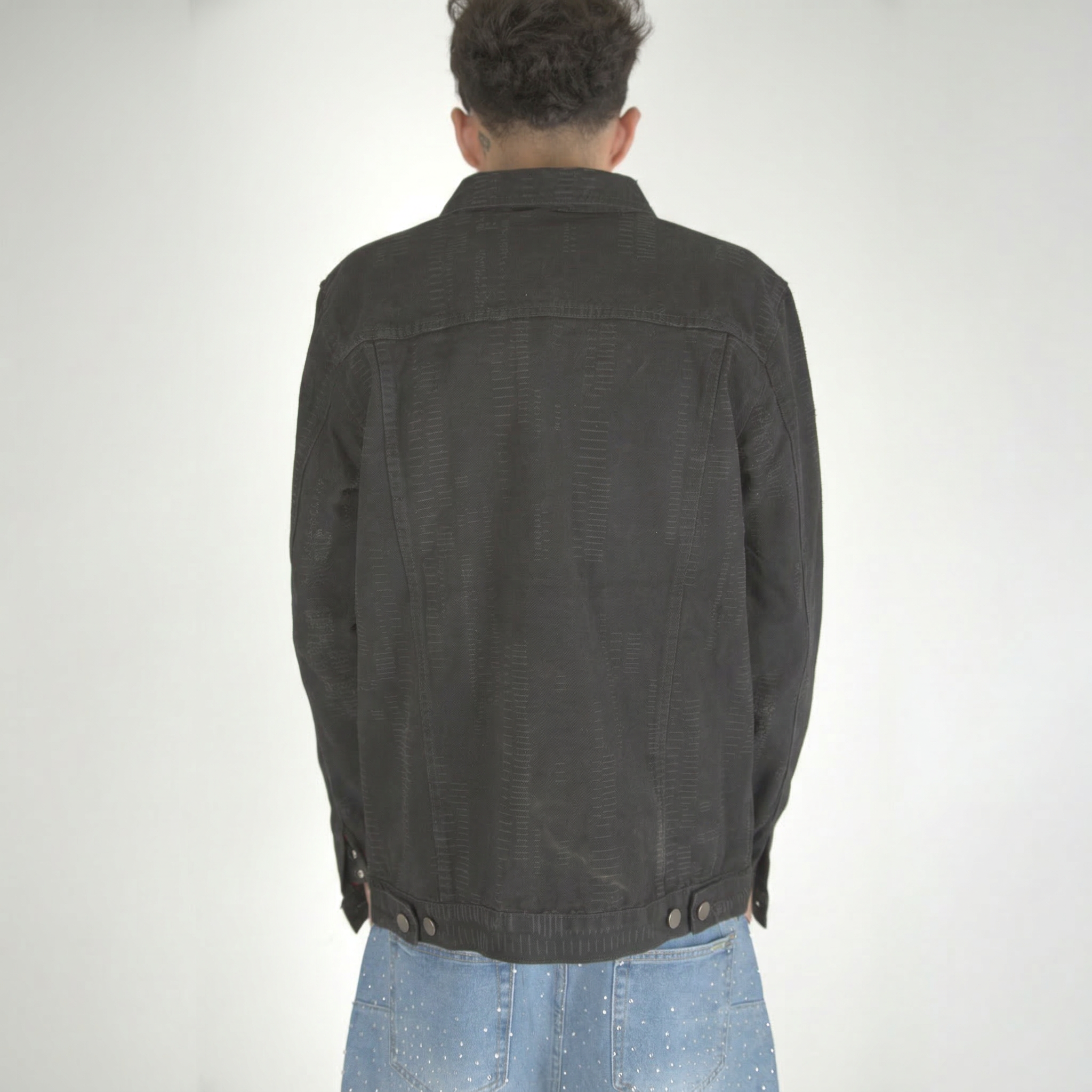 Black Ripped Jacket