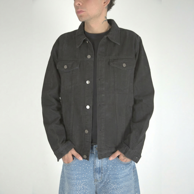 Black Ripped Jacket
