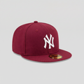 Gorra NY Burdeo
