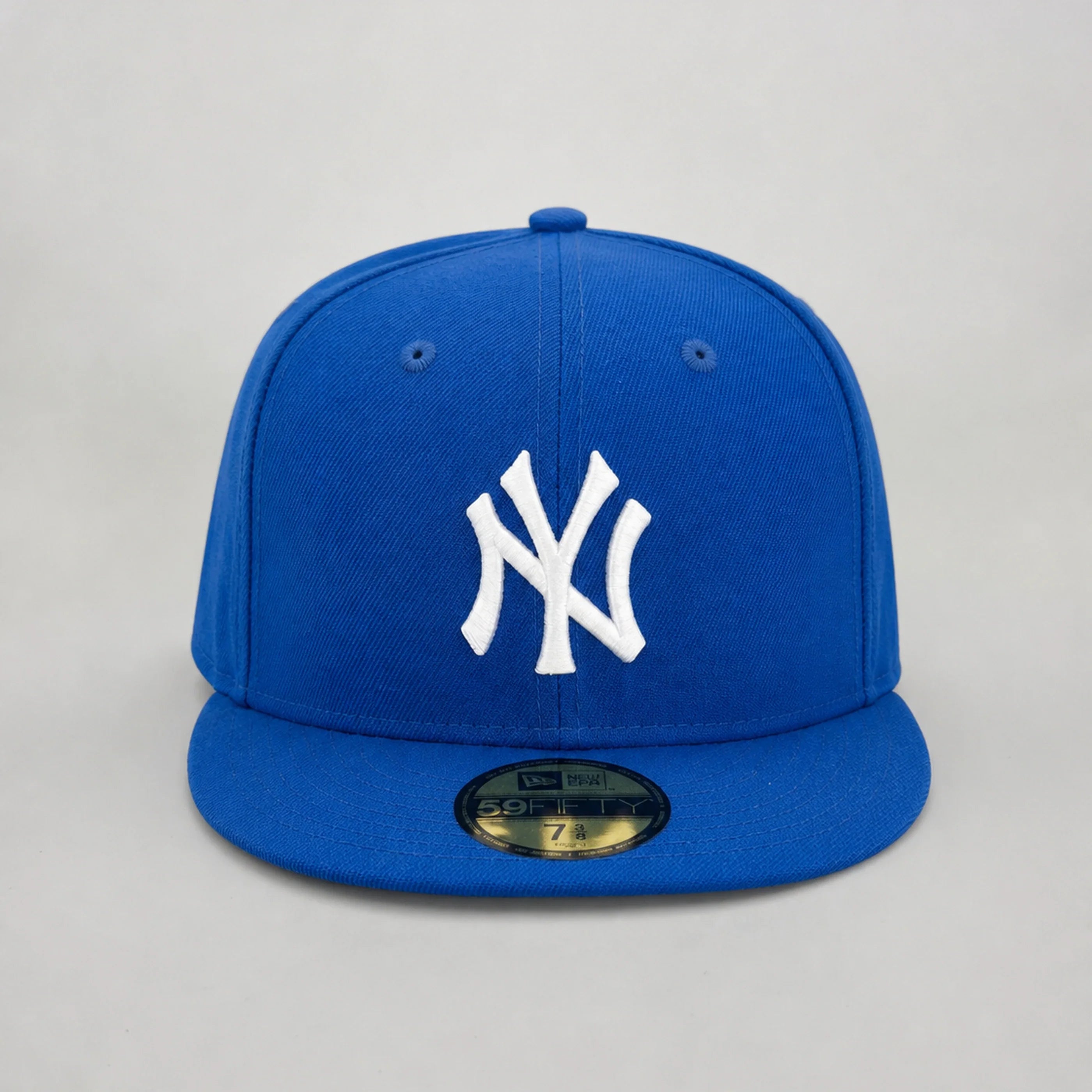 Gorra NY Blue New Era 59FIFTY, vista frontal — Stylo 88