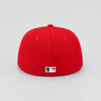 Gorra NY Red New Era 59FIFTY, vista trasera — Stylo 88