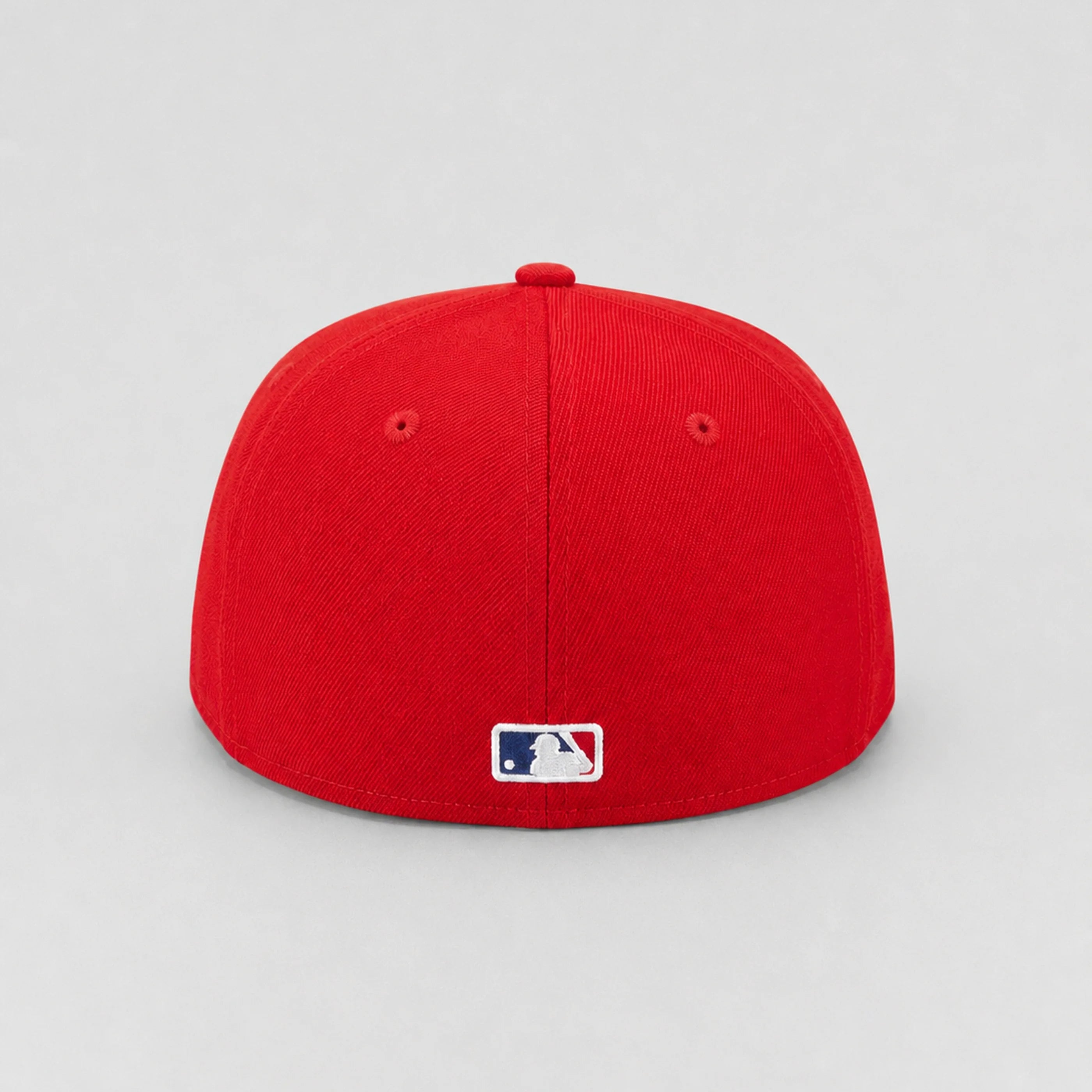 Gorra NY Red New Era 59FIFTY, vista trasera — Stylo 88