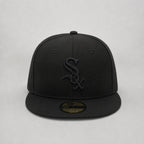 Gorra Sox Triple Black New Era 59FIFTY, vista frontal — Stylo 88