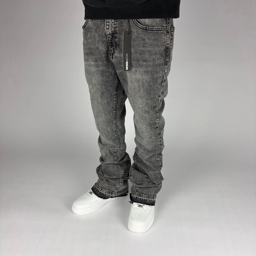 Grey Fashion Nova Flare Jeans hombre Stylo 88, vista frontal — denim streetwear Chile