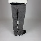 Grey Flare Jeans espalda