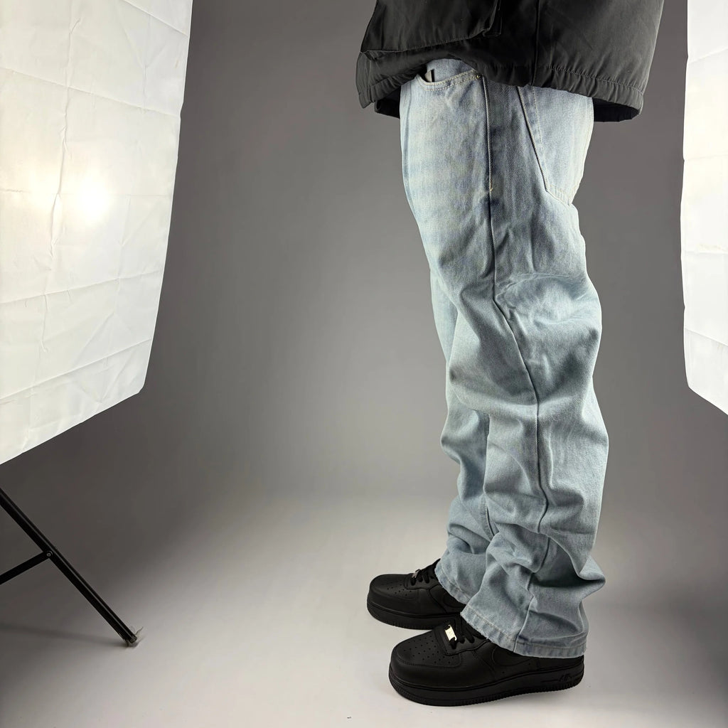 Haze Straight Jeans hombre Stylo 88, vista adicional — denim streetwear Chile