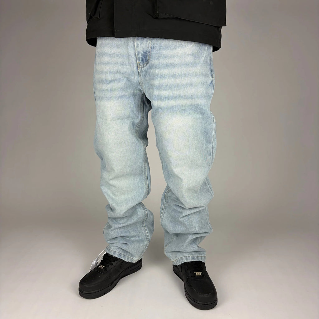 Haze Straight Jeans hombre Stylo 88, vista frontal — denim streetwear Chile
