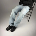 Haze Straight Jeans hombre Stylo 88, look completo en modelo — denim streetwear Chile
