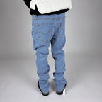Ice Wash Flare Jeans espalda