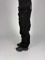 Night Cross Loose Fit Jeans hombre Stylo 88, detalle de tela y costuras — denim streetwear Chile