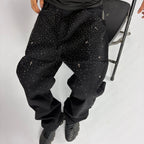 Night Cross Loose Fit Jeans hombre Stylo 88, vista frontal — denim streetwear Chile