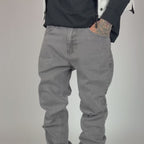 Grey Flare Jeans