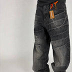 Quasar Baggy Jeans hombre Stylo 88, vista frontal con Puma LaFrancé 3X Black