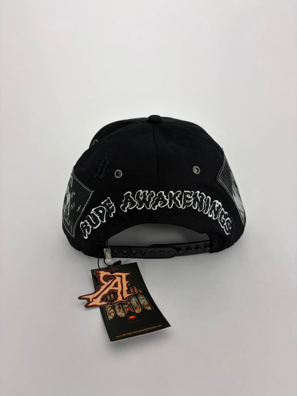 Rude Awakenings The Messiah gorra unisex Stylo 88, vista lateral — cap streetwear Chile