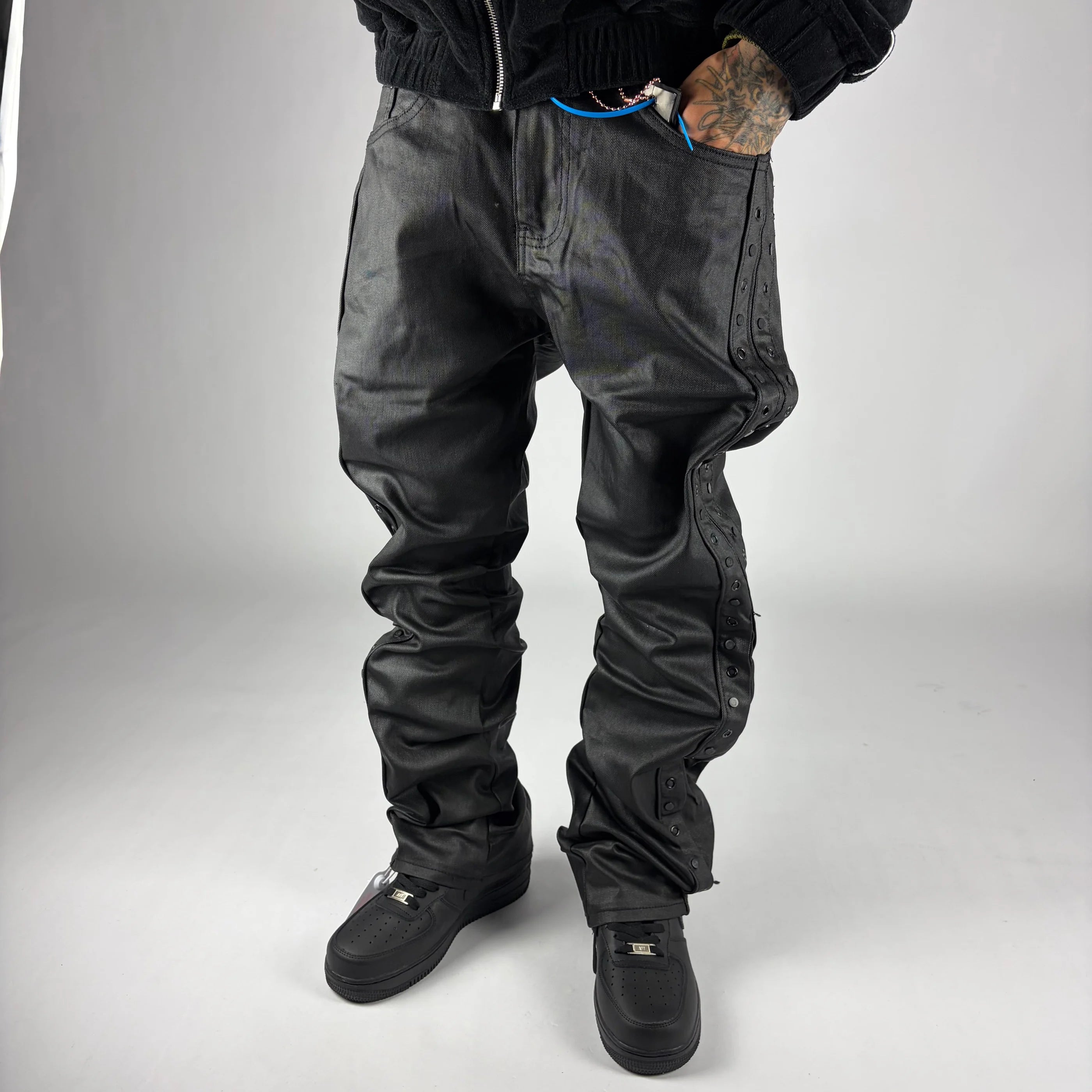 Venom Flare Jeans hombre Stylo 88, vista frontal — denim streetwear Chile
